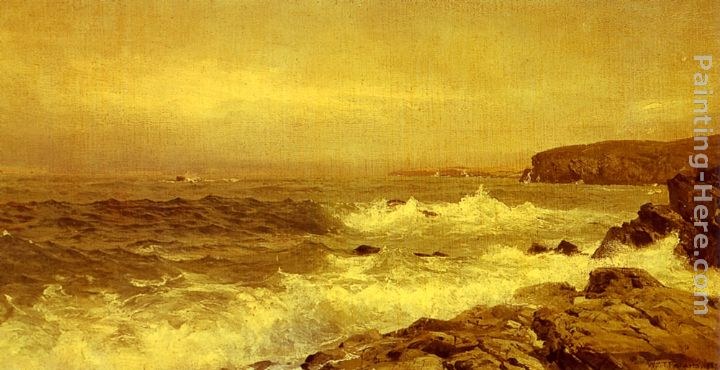 William Trost Richards Rocky Sea Coast